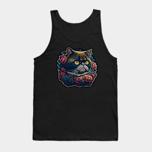 Cat Breed - Exotic Shorthair Cat Tank Top